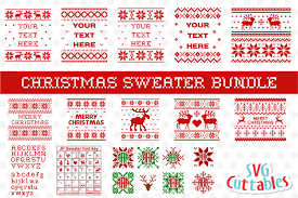 Free transparent christmas vectors and icons in svg format. Free Christmas Sweater Bundle Svg Free Repeatable Svg Background