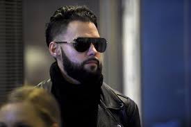 Finnish Tv-host Axl Smith Arrives Helsinki Editorial Stock Photo