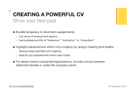 Finally, the company's info, including the name and job title of the marketing manager or hr rep. Esei Creating A Powerful Cv And Cover Letter