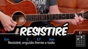Como Tocar Resistire En Guitarra Facil Tutorial Completo Clase Con Acordes Tutorial Guitarra Youtube