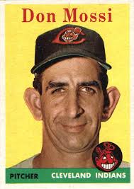 Don Mossi: 1957 AL All-Star, Career ERA 3.43, led the AL in K/BB ratio in  1961