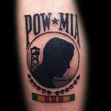 Finding a tattoo design that you want inked on your skin forever is a process. 30 Pow Mia Tattoo Designs Fur Manner Veteran Ink Ideen Mann Stil Tattoo Tattoo Designs Ink Ideen