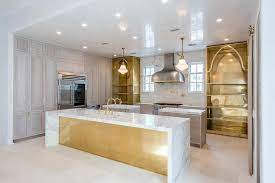 Kitchen islands designed to fit your lifestyle. Moroccan Style Gold Shelving Units Mediterranean Kitchen