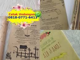 Mohon maaf apabila banyak kesalahan dalam. Harga Undangan Pernikahan Motif Wayang O818 O771 6413 Wa Undangan Pernikahan Kartu Undangan Pernikahan Contoh Undangan Pernikahan