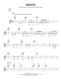 We have also includes some surprise and character ids for you. Ophelia By The Lumineers Ukulele Guitar Instructor