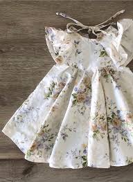 Handmade Floral Linen Earth Rose Savanna Dress Miyaandma On Etsy Baby Girl Fashion Baby Girl Dresses Baby Girl Dress