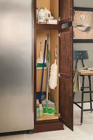 Next to the broom closet, we will have our pantry. Utility Cabinet Aristokraft Cabinetry