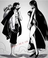  One Piece Rykamall One Piece Drawing Luffy And Hancock Manga Anime One Piece