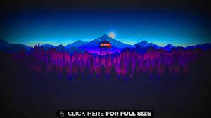 4k purple firewatch / firewatch hd wallpapers market : Firewatch Style Watchtower 4k Wallpaper Desktop Wallpaper Art Iphone Wallpaper Winter Firewatch