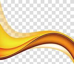 Ribbon Yellow And Brown Transparent Background Png Clipart Ribbon Png Color Splash Effect Overlays Transparent Background
