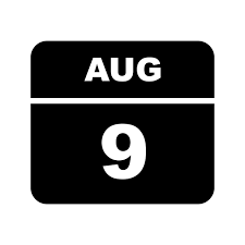 It has empowered you to possess the stronger characteristic of leo. August 9th Date On A Single Day Calendar 496768 Vector Art At Vecteezy