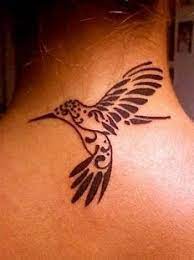 Got my first tattoo and my husband got a matching one. Love The Hummingbird Tattoo Hummingbird Tattoo Tribal Tattoos Inspirational Tattoos