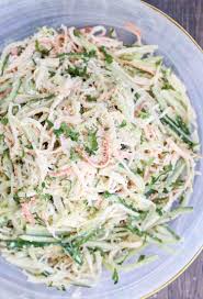 Kani Salad With Crab Cucumber Panko Crumbs Mixed In A Spicy Mayo Dressing Easy Japanese Sal Cucumber Recipes Salad Crab Salad Recipe Spicy Kani Salad Recipe