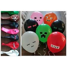 Up For Sale Are Minecraft Inspired Party Supplies Available Options Are Below Minecraft Party Decorations Minecraft Party Bags Minecraft Birthday Decorations