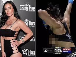Porn star Kendra Lust sponsors BKFC fighter who flashed boobs after win -  Daily Star