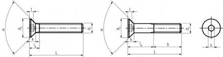 Din Screws Dimensions Screws Specifications Weight Chart