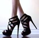 High Heel Shoes Online Black Heels Novo Shoes