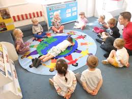 Invite the children to sit on the carpet squares. Circle Time At Children 1st Main Street Children 1st Day Nurseries