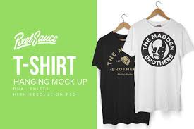 Hanging T Shirt Mock Up Shirt Mockup Clothing Mockup Tshirt Mockup