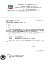 Setelah dibahas mengenai beberapa contoh surat undangan resmi, dimulai dari surat undangan perusahaan, surat undangan pembagian raport sampai dengan surat undangan peresmian tempat, kini akan dilanjutkan dengan. Contoh Surat Undangan Seminar Nasional Sample Surat Undangan