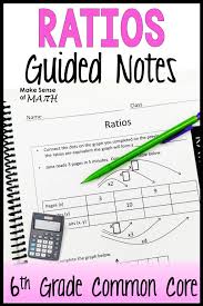 Ratios Notes Math Guided Notes Maths Activities Middle School Middle School Math