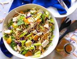 Photos of hot chicken salad casserole. Chinese Chicken Salad Hummingbird Thyme