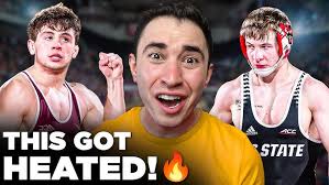 157lbs Bryce Andonian (Virginia Tech) vs Jake Keating (Virginia)