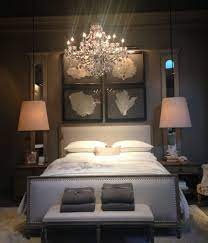 I Like The Idea Of Doing Hanging Pendants On Either Side Of The Bed Rather Than Table Lamps Rh Home Decor Bedroom Master Bedrooms Decor Master Bedroom Design