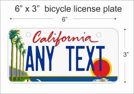 Check spelling or type a new query. California State Replica Mini License Plate For Bicycles Bikes Wheelchairs Golf Carts Personalized For You Can Also Be Used As A Door Sign