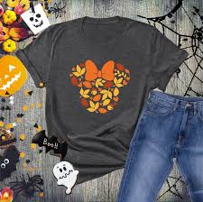 Fall Minnie Mouse Shirt,disney Halloween Shirt,minnie Mouse,disney Autumn  Shirt,disney Fall Shirt,disney Pumpkin Shirt,fall Shirts