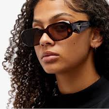 NEW PR17WS 2AU03U PRADA SPR 17W BROWN HAVANA UNISEX SUNGLASSES PRADA SYMBOLE