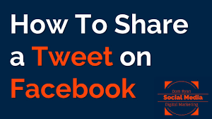 Enter your password and username when prompted. Social Media Tips How To Share A Tweet On Facebook Youtube