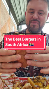 I’m Nick Hamman and I’m looking for the best burgers in South Africa and  these are some of the highest ratings I’ve given so far At Number 5 we had  cow, pig and chicken all in one