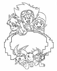 Printable digimoncoloring pages are a fun way for kids of all ages to develop creativity, focus, motor skills and color recognition. Digimon Coloring Sheet 48