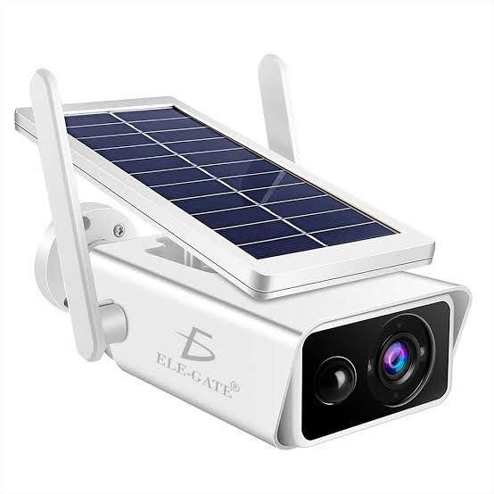 Cámara wifi panel solar HD vigilancia sin cables | ELE-GATE