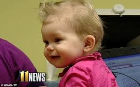 Deaf girl's reaction as she hears mother's 'I love you' for the first time  thanks to cochlear implants