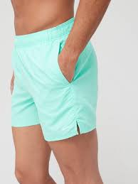Essential 5 Inch Swim Shorts Green In 2021 Swim Shorts Gym Shorts Womens Shorts