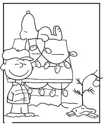 Snoopy Christmas Christmas Colors Christmas Coloring Pages Snoopy Christmas