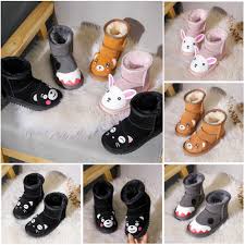 Cute Kids Snow Boots For Boys Girls Toddlers Cartoon Winter Boots Dream pairs kids boys girls snow boots winter warm lace up waterproof shoestop rated seller. cute kids snow boots for boys girls toddlers cartoon winter boots