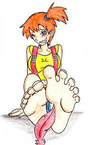 Misty pokemon feet