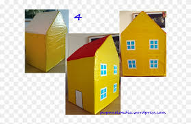 La casa de muñecas tiene 4 pisos para jugar con barbie, playmobil, familia peppas, sylvanian y otras muñecas. Casa De Peppa Pig Hacer La Casa De Peppa Pig Clipart 5627588 Pikpng