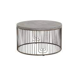 A substantial concrete top is layered between a dark acacia wood frame for a truly unique coffee table. Sunpan 101372 Sargon Coffee Table