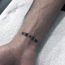 When you start interacting with your soulmate it starts getting more complex. Top 43 Simple Music Tattoos For Men 2021 Inspiration Guide Wrist Tattoos For Guys Music Tattoos Cool Wrist Tattoos