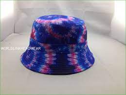 Tie Dye Bucket Hat Designer Bucket Hats Hawaiian Pink Floral Print Bucket Hat Beach Fishing Outdoors Designer Bucket Hats Custom Bucket Hats Tie Dye Bucket Hat