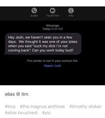 Tim the Magnus archives