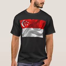 Singapore Flag T Shirt Zazzle Com Flag Tshirt Singapore Flag Shirts