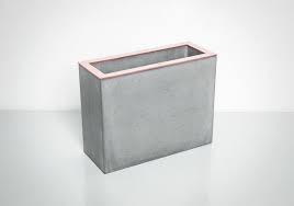 Vase Mv2 1 Concrete Vase Modern Vase Cement Beton Modern Etsy Concrete Vases Modern Vase Rectangular Vase