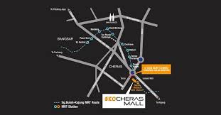 It is nearby mrt station and ekocheras mall/leisure mall (3 min walking distance), ucsi, convenience stores, restaurants, night market, durian street and others. Photos Check Out The Latest Mall In Cheras That Has People Hyped