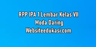 Maybe you would like to learn more about one of these? Rpp Daring Ipa Kelas 7 K13 2021 2022 Lengkap