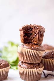 Veggie Loaded Chocolate Muffins Recipe In 2020 Healthy Chocolate Muffins Chocolate Muffins Healthy Chocolate